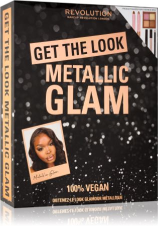 Revolution - Get The Look Set per il trucco - Metallic Glam