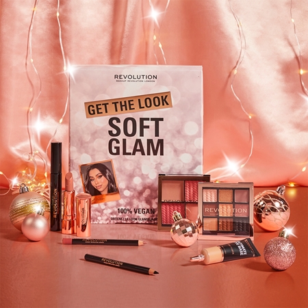 Makeup Revolution Get The Look Soft Glam gift set (for face and eyes)