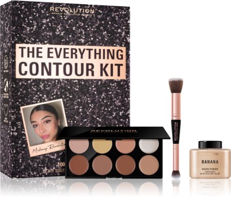 Makeup Revolution The Everything Contour Kit zestaw upominkowy (nadający doskonały wygląd)