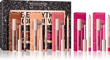Makeup Revolution The Everything Lip Contour Vault gift set (for lips)