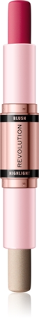 Makeup Revolution Blush & Highlight кремообразен руж и хайлайтър в стик