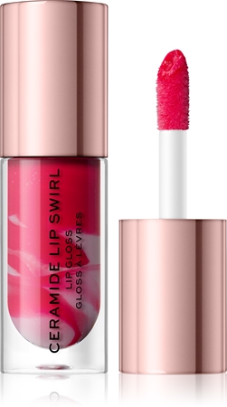 Makeup Revolution Ceramide Swirl хидратиращ блясък за устни