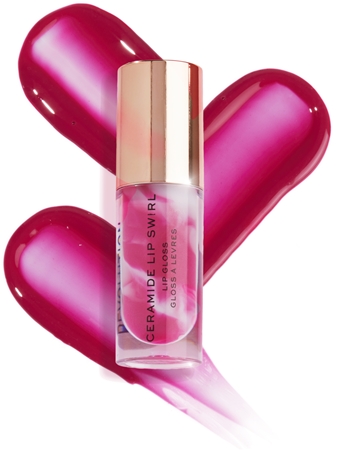 Makeup Revolution Ceramide Swirl хидратиращ блясък за устни