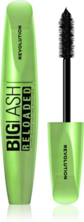 Makeup Revolution Big Lash Reloaded maskara za volumen, ekstra črna