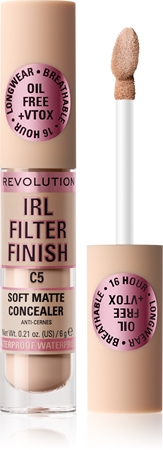 Makeup Revolution IRL Filter long-lasting concealer for full coverage