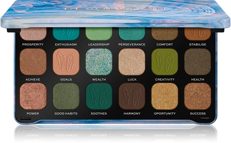 Makeup Revolution Crystal Aura Forever Flawless Acu ēnu palete