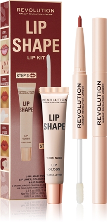 Makeup Revolution Lip Shape Kit sada na rty