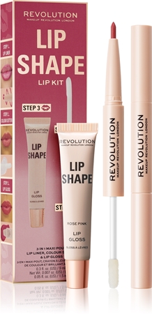 Makeup Revolution Lip Shape Kit set za ustnice