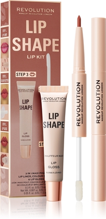 Makeup Revolution Lip Shape Kit lip set
