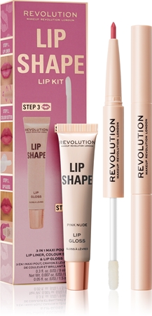 Makeup Revolution Lip Shape Kit lip set