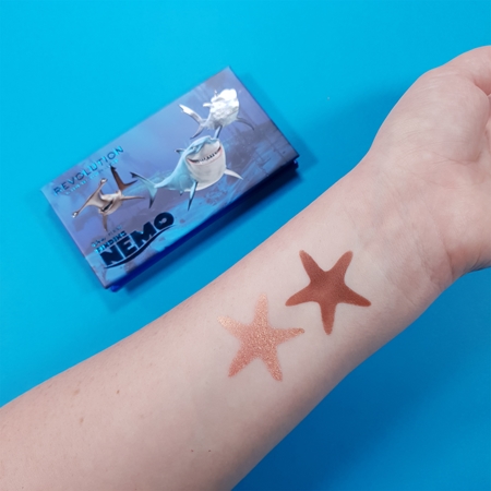 Makeup Revolution X Finding Nemo palette illuminatrice et bronzante