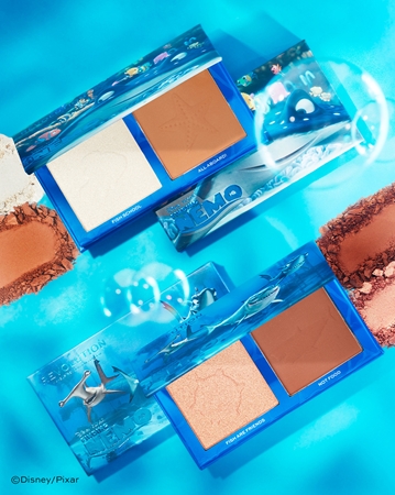Makeup Revolution X Finding Nemo palette illuminatrice et bronzante