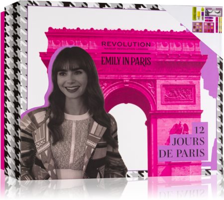 Makeup Revolution X Emily In Paris Calendar de Crăciun 12 Days in Paris