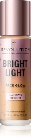 Makeup Revolution Bright Light Face Glow озаряващ тониращ флуид