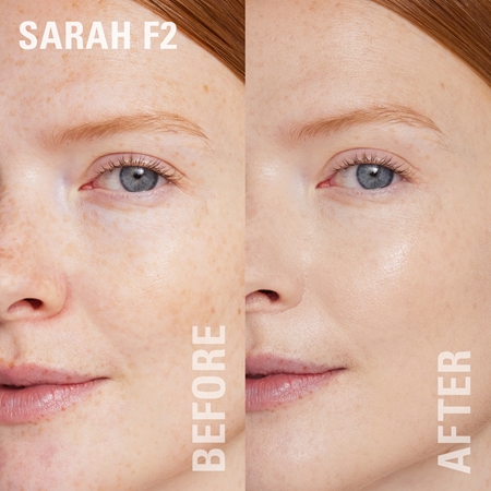 Makeup Revolution Skin Silk Serum Foundation lengvos tekstūros šviesinamojo poveikio makiažo pagrindas