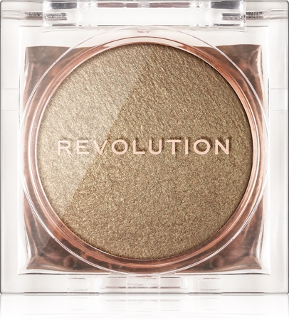 Makeup Revolution Beam Bright profesionalų lygio švytėjimo suteikianti presuota pudra