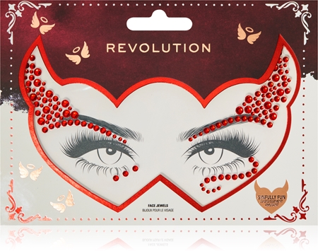 Makeup Revolution Truly Sinful Face Gems αυτοκόλλητα Για το πρόσωπο