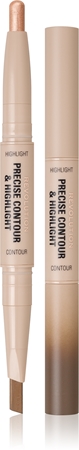 Makeup Revolution Precise Contour & Highlight oboustranná konturovací tyčinka