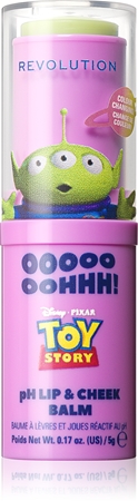 Makeup Revolution X Toy Story самооцветяващ се рН балсам за устни и скули