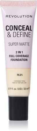 Makeup Revolution Conceal & Define matující make-up
