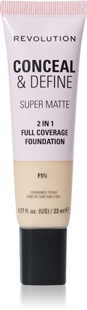 Makeup Revolution Conceal & Define matující make-up
