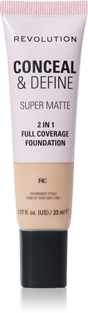 Makeup Revolution Conceal & Define matující make-up