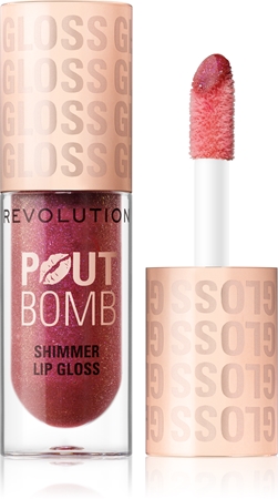 Makeup Revolution Shimmer Gloss třpytivý lesk na rty