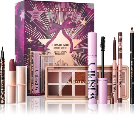 Makeup Revolution Xmas 2025 Ultimate Nude gift set for the face