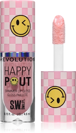 Revolution Happy Pout Shimmer Lip Gloss Mirdzošs lūpu spīdums