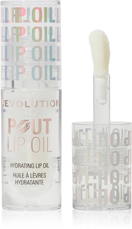 Revolution Pout Lip Oil óleo para lábios com glitter