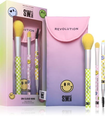 Revolution S.W.Smiley On Cloud Nine Pinselset mit Täschchen