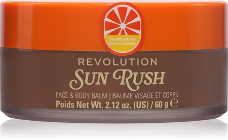 Revolution Sun Rush Face & Body Balm balsam After Sun cu efect iluminator