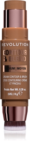 Revolution Contour & Blend Stick Kontūrzīmulis ar otu
