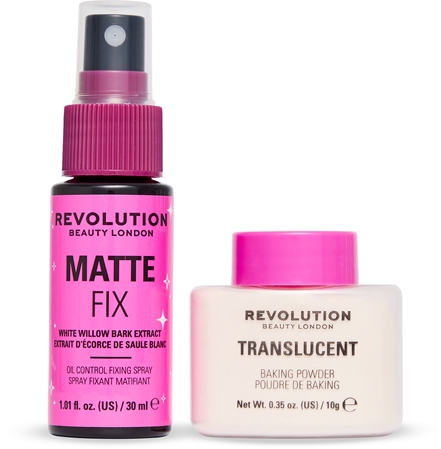 Revolution Mini Matte Fix Duo Gift Set for the face