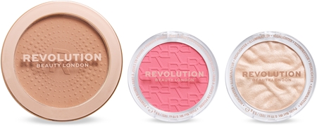 Revolution Party Glow Trio gift set with a brightening effect