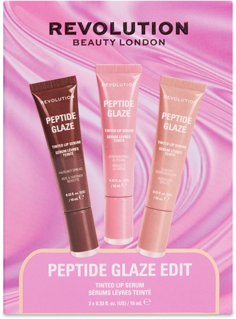 Revolution Peptide Glaze Edit darčeková sada na pery