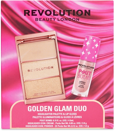 Revolution Golden Glam Duo gift set