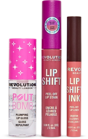 Revolution Sweet Stain Set lahjasetti huuliin