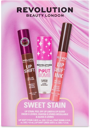 Revolution Sweet Stain Set lahjasetti huuliin
