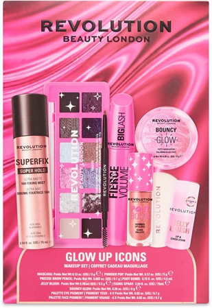 Revolution Glow Up Icons Set Dāvanu komplekts sejai