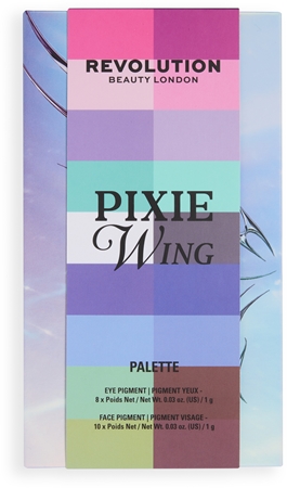 Revolution Pixie Wing Palette paletka očných tieňov