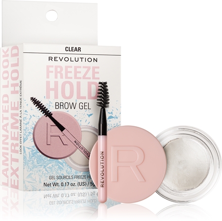 Revolution Freeze Hold Eyebrow Gel with brush