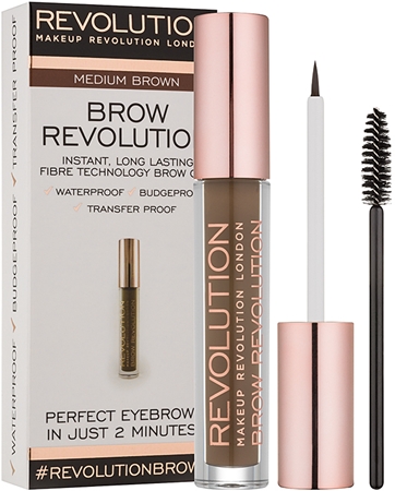 Makeup Revolution Brow Revolution Setting Gel for Eyebrows