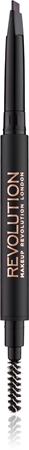 Makeup Revolution Duo Brow Definer ακριβής μολύβι για τα φρύδια