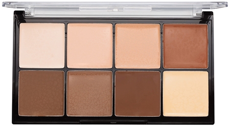 Makeup Revolution Ultra Pro HD Light Medium Paleta de creme para contorno do rosto