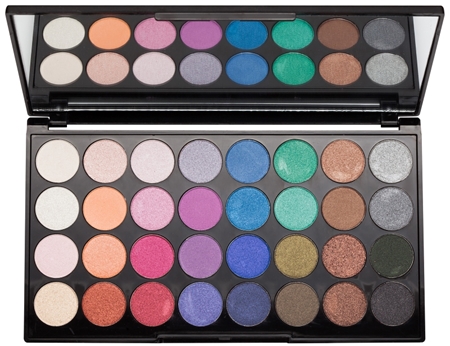 Revolution Mermaids Forever paleta de sombras com espelho pequeno