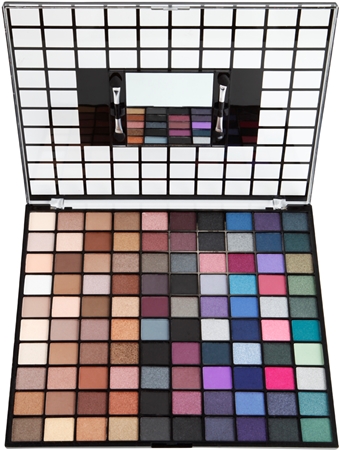 Makeup Revolution Nudes And Smoked Collection paleta očních stínů