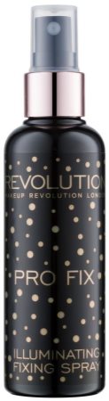 Makeup Revolution Pro Fix rozświetlający spray utrwalający