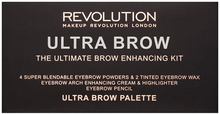 Makeup Revolution Ultra Brow paleta pro líčení obočí
