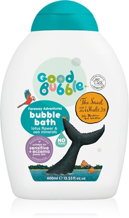 Good Bubble Snail & the Whale Bubble Bath pěna do koupele pro citlivou a ekzematickou pokožku